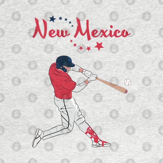 New Mexico USA Baseball by VISUALUV